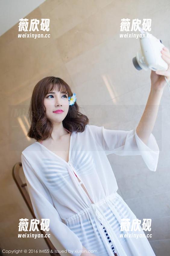 IMiss爱蜜社 - 俞公主的“哇哦”泳衣秀——美图精选，你会不会也有些不忍直视哦。
