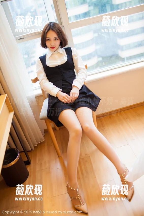 IMiss爱蜜社 - 校服+程小烦不烦＝高清写真，万万没想到居然这么好看！