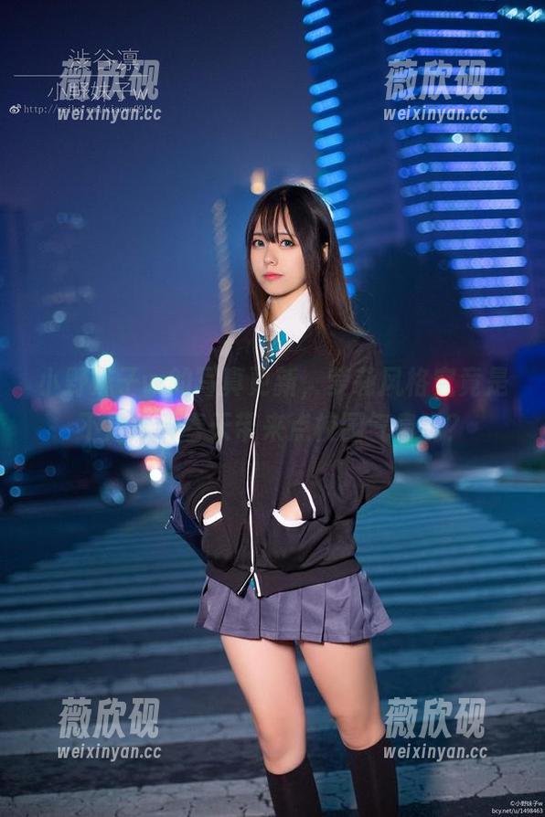 小野妹子w的写真更新，萝莉风格究竟是不是能给春天带来点校园气息呢？