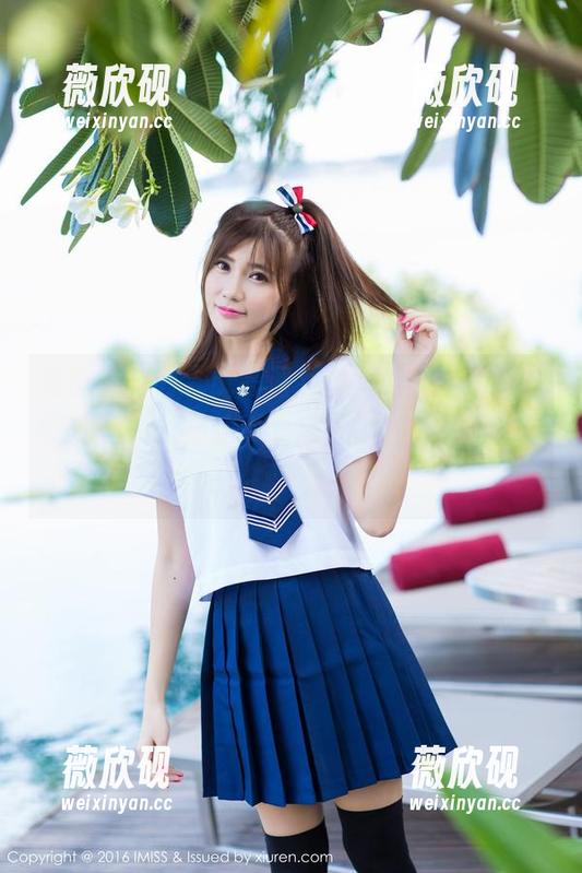 爱蜜社 - 有人说高清女神无法抵挡，绯月樱-Cherry却认真响应“你下载我可以私聊”。