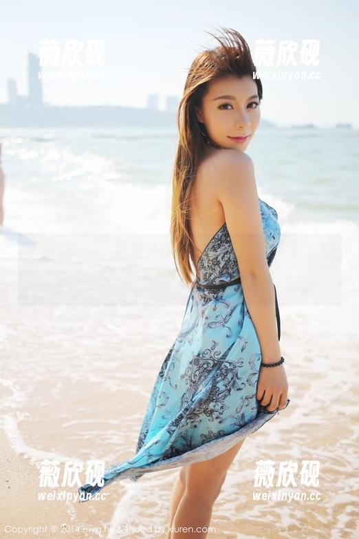 美媛馆 - “艾然Airan泳装写真：无水可泳，干脆干脆照一组”的图片