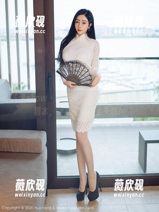 花漾show - 周于希的泳衣套图，别想着潜水，可能会让你上头哦！